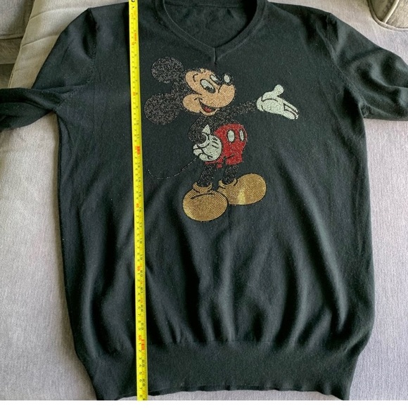 Mickey Mouse Embellished Sweater XL - Picture 5 of 14